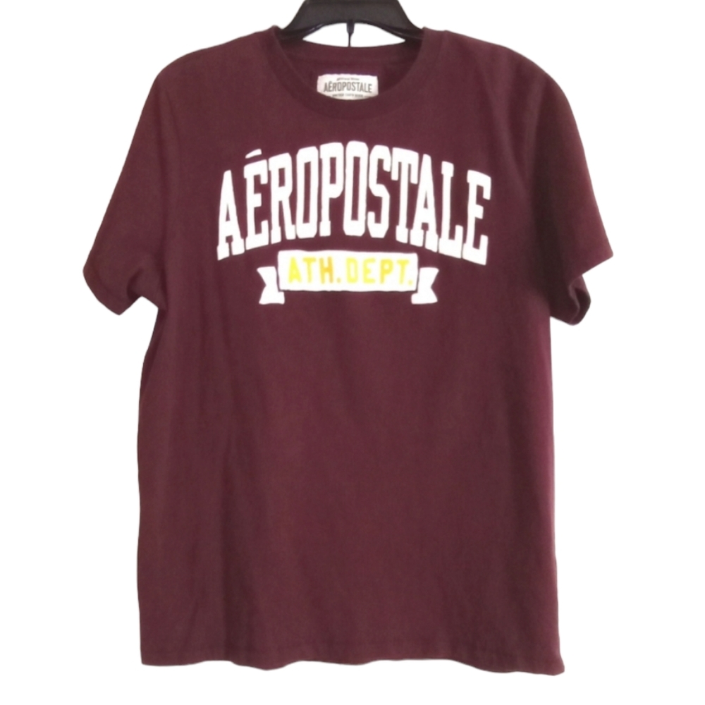 Aeropostale Maroone Men's Shirt Size XL